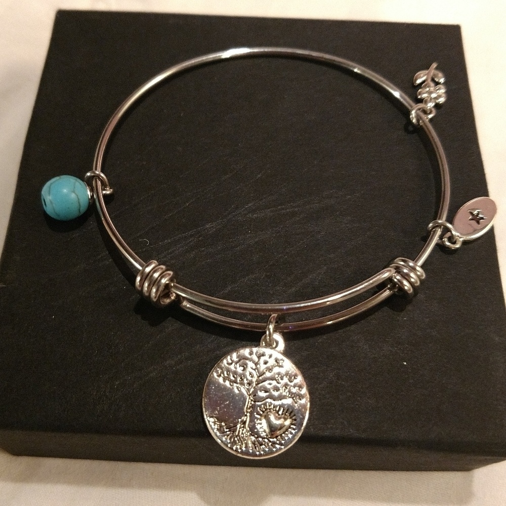 Silver Bangle Bracelet